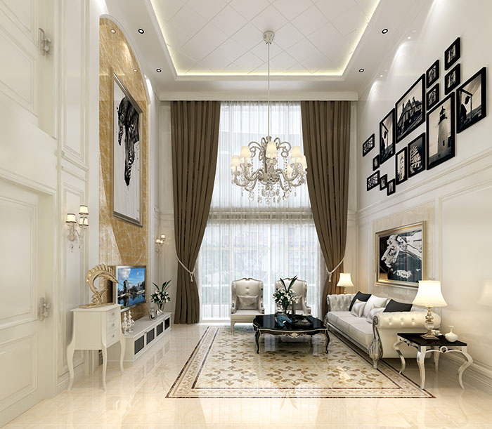 永利中国瓷砖客厅KYP8055-KYP8055H效果图