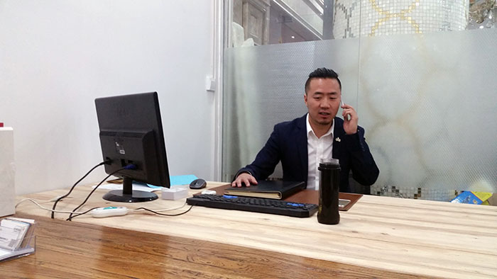 永利中国瓷砖西安销售总司理夏东升