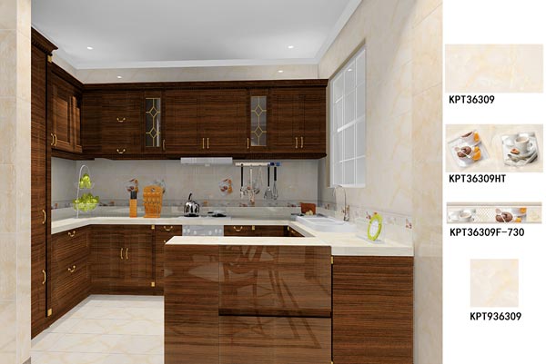 永利中国瓷砖案例鉴赏厨房效果图