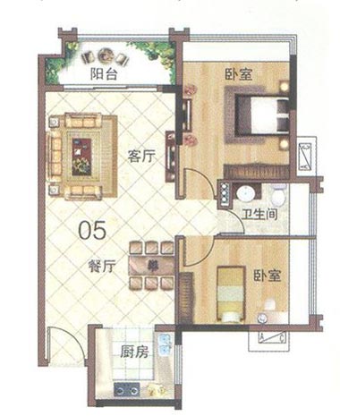 永利中国家装：佛山大沥碧桂园华府86㎡现代简约装修效果鉴赏