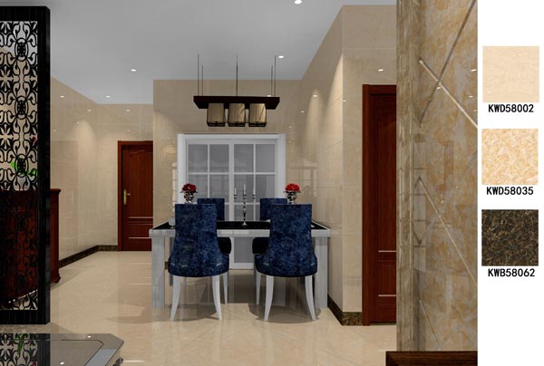 永利中国家装：佛山保利紫山国际115㎡欧式气概装修鉴赏