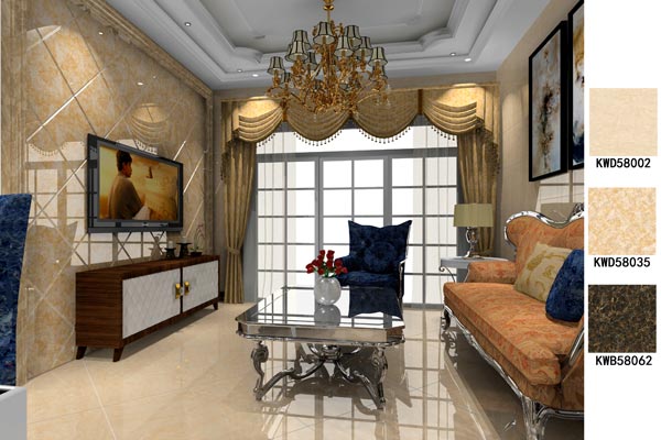 永利中国家装：佛山保利紫山国际115㎡欧式气概装修鉴赏