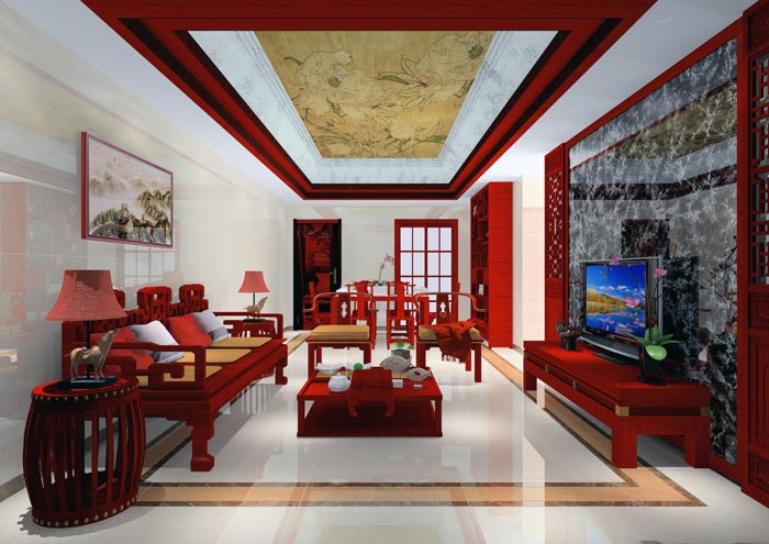 永利中国家装：佛山合景新鸿基·泷景113㎡新中式装修效果鉴赏