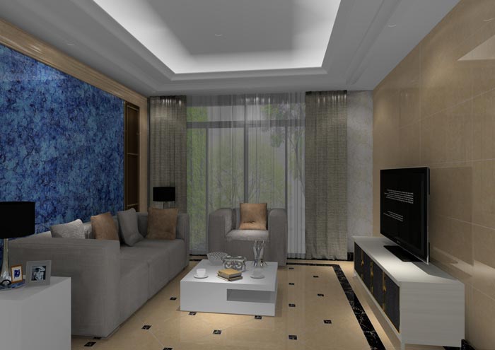 永利中国家装：佛山丹灶  桂丹颐景园80㎡简约现代装修效果鉴赏