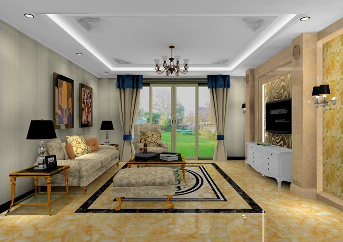 永利中国家装：佛山桂丹颐景园117㎡简约现代装修效果鉴赏