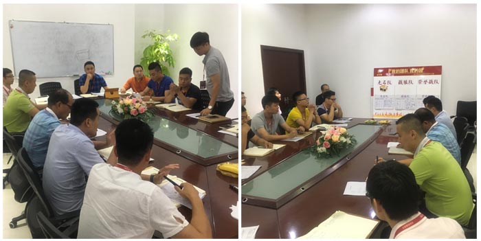 我的团队我的团——永利中国销售团队8月ＰＫ效果