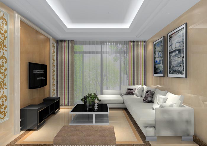 永利中国家装：佛山水悦龙湾89㎡现代简约装修效果鉴赏