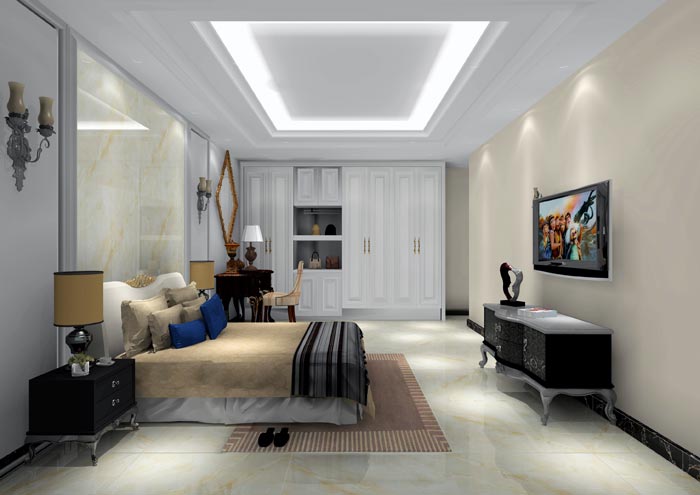 永利中国家装：佛山恒宝御龙湾128㎡的欧式气概装修鉴赏