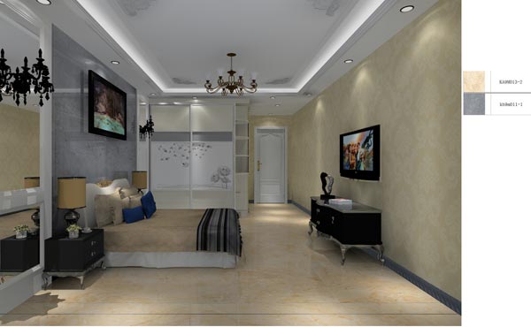 永利中国家装：井冈山协调家园安顿小区130㎡欧式气概装修鉴赏