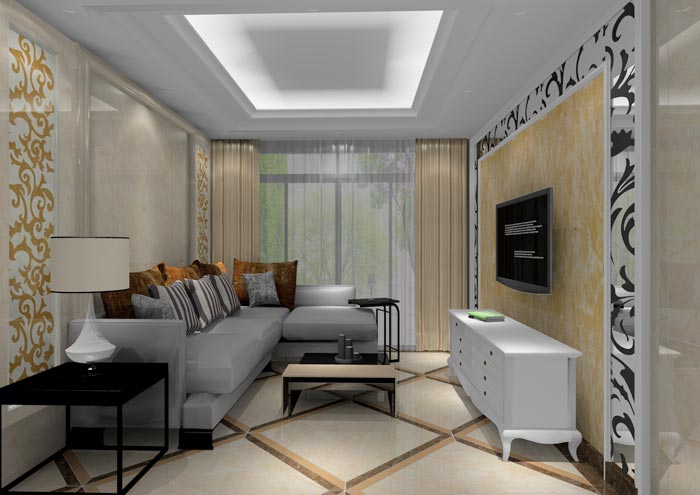 永利中国家装：佛山狮山上林苑68㎡简约气概装修鉴赏