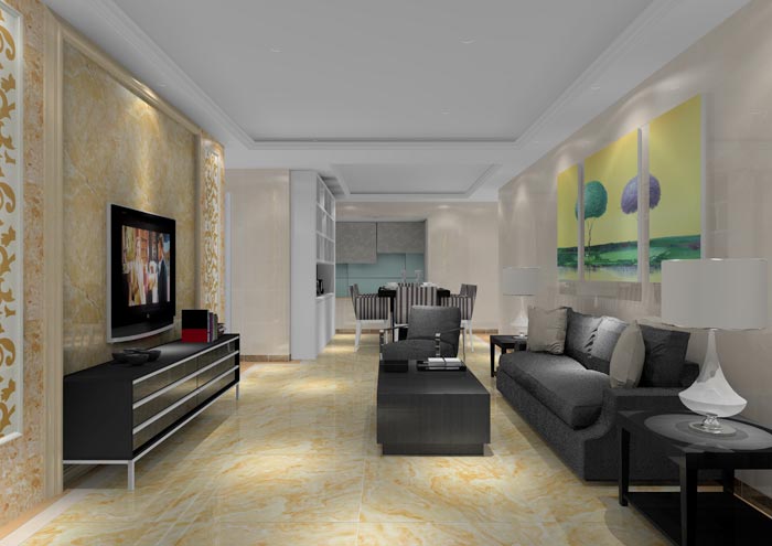 永利中国家装：佛山佛山容桂颐澳花园100㎡的现代气概装修鉴赏