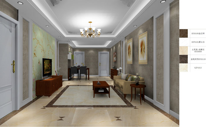 永利中国家装：成都时代漂亮78㎡的简欧气概装修鉴赏