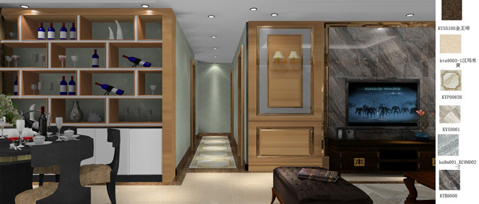 永利中国家装：成都中环丰锦155㎡的欧式气概装修鉴赏