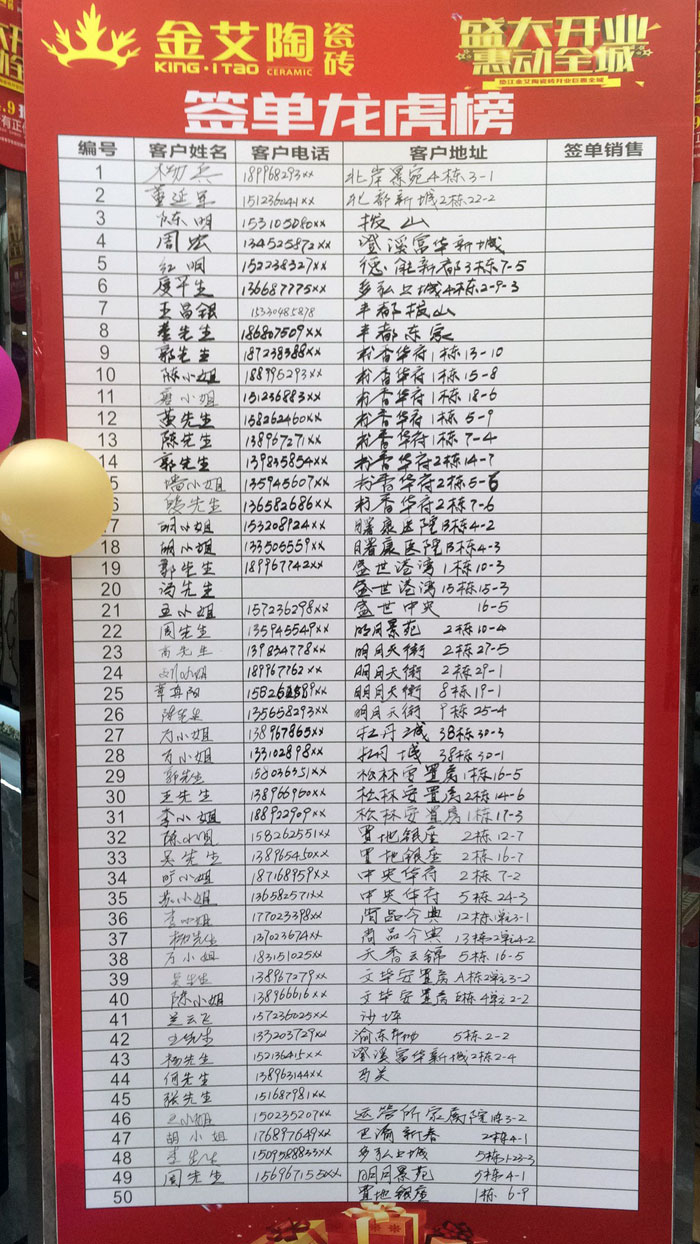 陶瓷一线品牌永利中国瓷砖垫江店艳服开业，，，，，，惠动全城