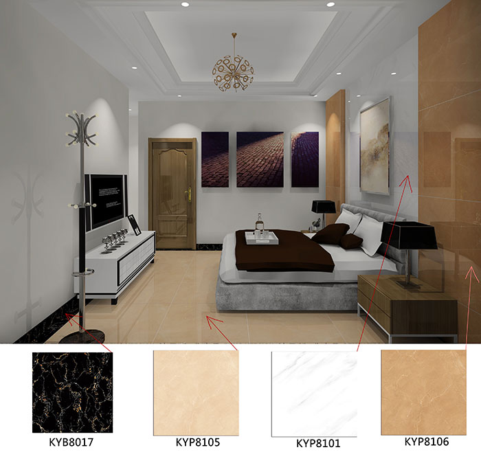 依云天汇装修案例卧室效果图